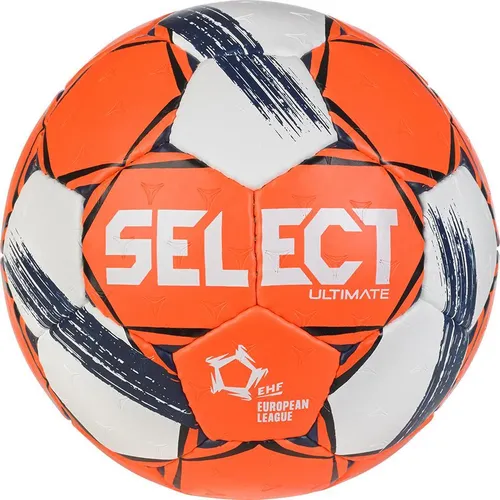 Select European League Ultimate EHF Handball 200033 - Unisex Handball in leuchtendem Orange, gefertigt aus hochwertigem Polyurethan für optimale Griffigkeit und Spielkomfort.