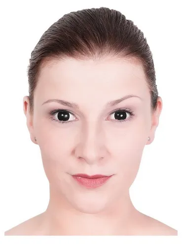 Metamorph Motivlinsen Schwarzes Auge in schwarz von Metamorph