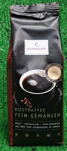  Niederegger Röstkaffee fein gemahlen mild aromatisch Bohnenkaffee 39,60€/kg