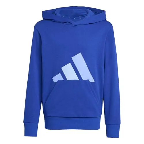 ADIDAS Kinder Kapuzensweat Essentials Kids – Lässiger Hoodie - Vielseitiger adidas Hoodie für Kinder und Teens, gefertigt aus weichem French-Terry-Material. Ideal für Freizeit und Zuhause, mit sportlichem 3-Streifen Logo und Rippbündchen für optimalen Sitz. Hergestellt aus recycelten Materialien.