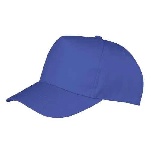 Result Unisex Rc84x Boston 5 Panel Cap Einheitsgröße königsblau