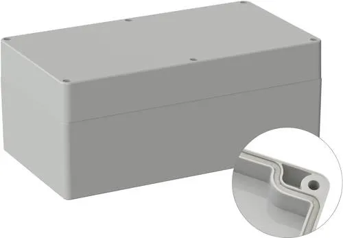 TRU COMPONENTS TC-9065732 Industrie-Gehäuse - Oberputz-Abzweigdosen, mit eingezogener Dichtung für optimalen Schutz gegen Staub und Feuchtigkeit