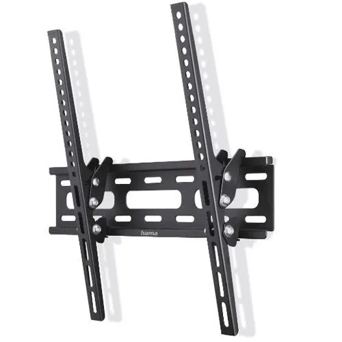 Hama TV Wandhalterung - Neigbar für 32-75 Zoll TVs, VESA 50x50 bis 400x400, bis 40 kg, einfache Installation mit 10 Jahren Garantie
