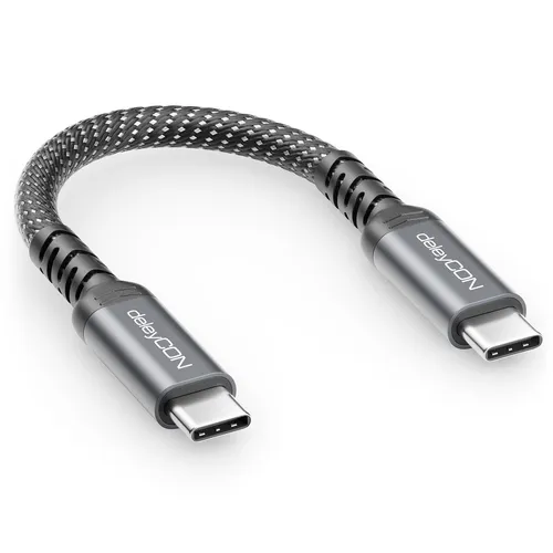 0,15m USB-C Ladekabel Datenkabel 5A 240W 20Gbit/s USB 3.2 Gen 2x2 PD 3.1 4K@60Hz