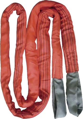 BayWa Abschleppschlinge 6 m, 35 t, rot, mit verstärkten Schlaufen 000000000001568805