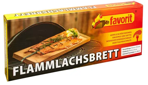 Favorit Flammlachsbrett 55 x 16,5 cm von Favorit