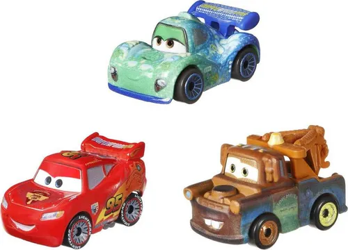 Disney Pixar Cars Mini Racers Auto's, 3st.