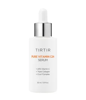 TIRTIR Pure Vitamin C24 Serum - Aufhellendes Gesichtsserum mit Antioxidantien - Serum für Damen, 30 ml, hellt auf und spendet Feuchtigkeit, verbessert die Elastizität und gleicht den Hautton aus.