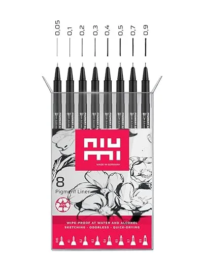 Markierstifte & Textmarker Schwarz von niumi