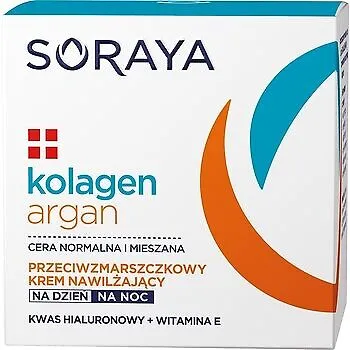 Soraya Collagen+Argan Feuchtigkeitsspendende Anti-Falten Creme 50Ml