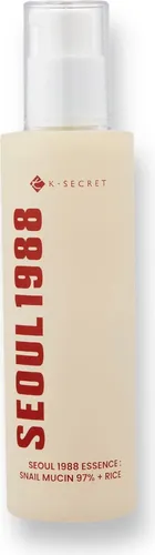 K-SECRET Seoul 1988 Essence Snail Mucin 97% + Rice – Gesichtsessenz zur Feuchtigkeitspflege & Regeneration – 100ml