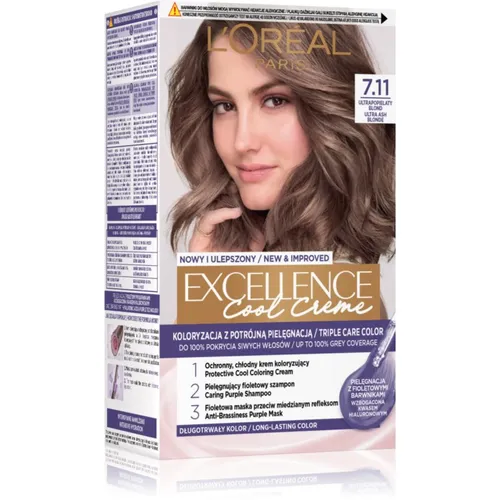 L’Oréal Paris Excellence Haarfarbe Farbton 7.11 Ultra Ash Blond 1 St.
