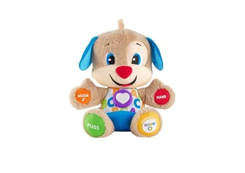 Fisher-Price Lernspaß Hündchen Plüschtier mit Funktion von Fisher-Price