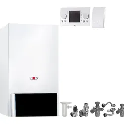WOLF Gas-Heizwert-Kombitherme CGU-2K-18, 18 kW für Erdgas E/H