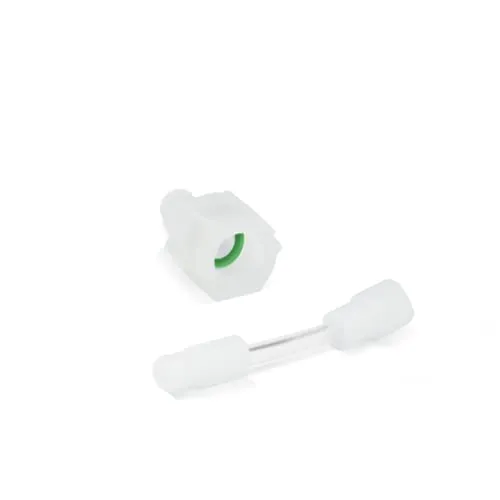 Errecom Adapter 5/16 SAE (grüner O-Ring) für Systeme mit Kältemittel R410a, R32 + Flexschlauch zum Einbringen von Additiven in Klima- und Kälteanlagen