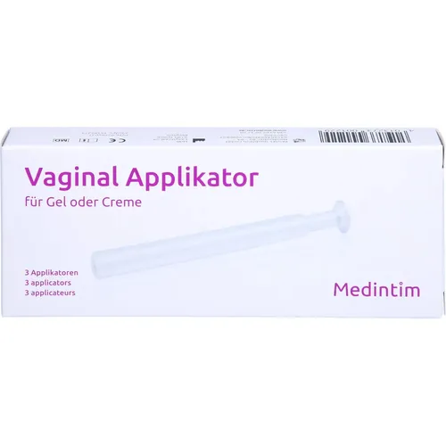 Vaginal Applikator für Gel/Creme 3 St