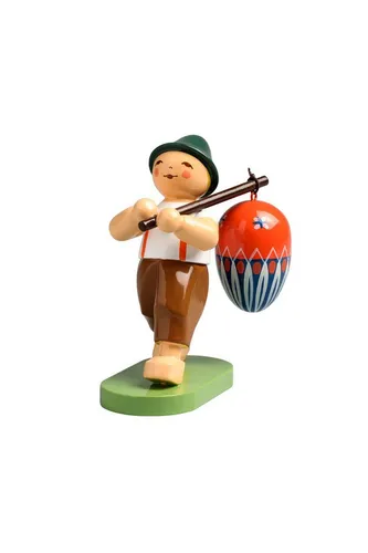 Wendt & Kühn Sammelfigur, Junge mit Ei am Stab