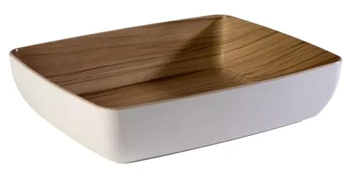 Frida APS GN 1/2 Schale 32,5 x 26,5 cm - Schalen & Schüsseln: Hochwertige, bruchsichere Melaminschale, ideal für Snacks und Dips, spülmaschinengeeignet und platzsparend stapelbar.