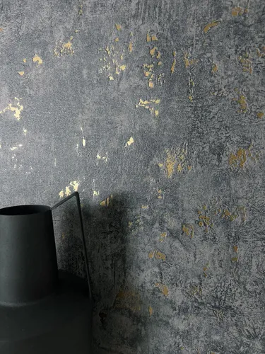 Produktbild NEWROOM Tapete Anthrazit Vliestapete Beton