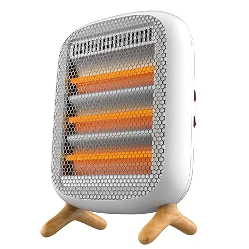 Cecotec ReadyWarm 1200 Infrarot-Heizstrahler – Kompakter Heizstrahler mit 1200 W