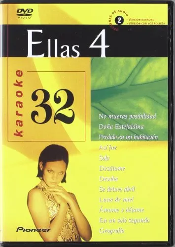 Karaoke 32 Ellas 4 (Import Dvd) (2006) Varios