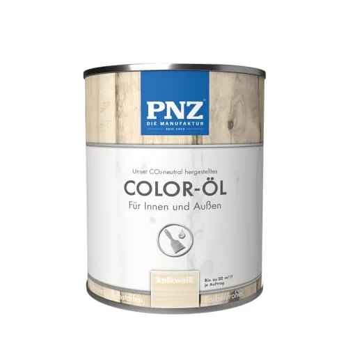 PNZ Color-Öl kalkweiß 10,00 l - Hochwertige Holzpflege - Das PNZ Color-Öl in kalkweiß (10,00 l) sorgt für eine langanhaltende Pflege und schützt Holzoberflächen effektiv. Ideal für den professionellen Einsatz in der Möbelpflege.