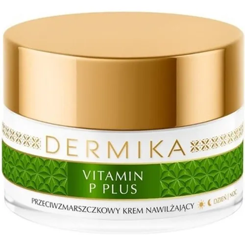 Dermika Vitamin P Plus Hypoallergenic Moisturizing Cream For Day And Night 50Ml (50 ml, 24h Creme) (43070009)