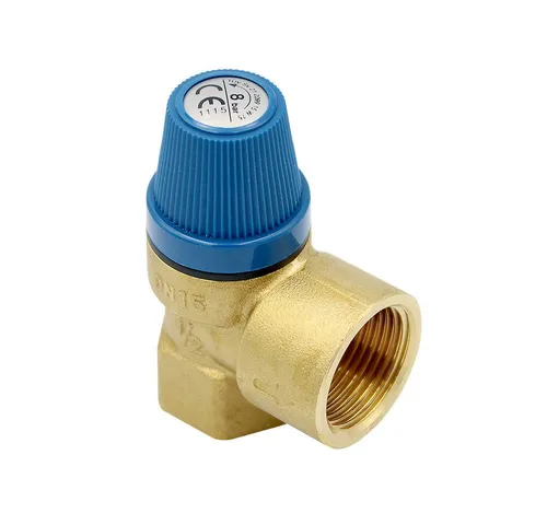 Caleffi Absperrventil Membran Sicherheitsventil 1/2 x 3/4 Zoll 8 bar Überdruckventil