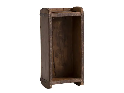 massivum Wanddekoobjekt Dekokiste Ziegelform hängend (1 St)