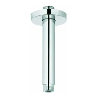 Grohe Rainshower Deckenauslass 1/2'' - 142 mm Chrom - Sanitärinstallation mit GROHE StarLight Chromoberflächen für langanhaltenden Glanz und einfache Reinigung.