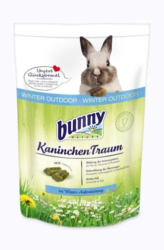 Bunny KaninchenTraum WINTER OUTDOOR Futter Winter Kaninchen Außenhaltung 1,5 kg