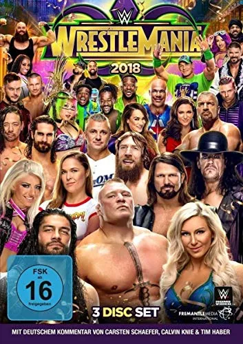 WWE: WrestleMania 34 [3 DVDs]