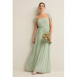 Next Multiway-Brautjungfernkleid aus Mesh in Light Sage Green Größe 40