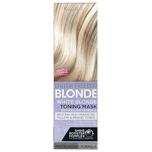 Knight & Wilson Colour-Freedom Blonde Anti-Gelbstonermaske, semi-permanente Pflege, neutralisiert Gelb- und Messingtöne für natürlich helles, gebleichtes, graues und gefärbtes Haar, 150 ml