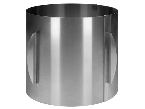 Tortenring verstellbar XXL 20cm hoch stufenlos verstellbar Backrahmen