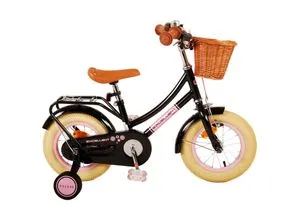 Excellent 12 Zoll Kinderfahrrad Schwarz - Kinderfahrrad für 3-4,5 Jahre mit 12 Zoll Reifen, stabilen Stützrädern und sicheren Bremsen, ideal für kleine Abenteurer.
