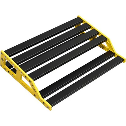 NUX NPB-L Bumblebee Pedalboards mit Tasche & Zubehör - Gitarren-Effektgeräte mit eloxierter Aluminiumkonstruktion, inklusive stabiler Tragetasche und Kabelaufwicklung für optimalen Transport.