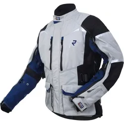 Rukka Rimo-R Motorrad Textiljacke grau-blau Größe 48 von Rukka