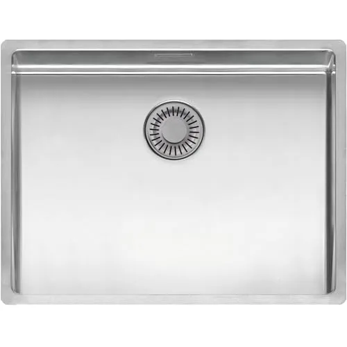 Reginox NEW YORK 55x40 Edelstahl Einbauspüle - Hochwertige Einbauspüle mit Integralablauf, ideal für moderne Küchen und platzsparend mit kompakten Maßen.