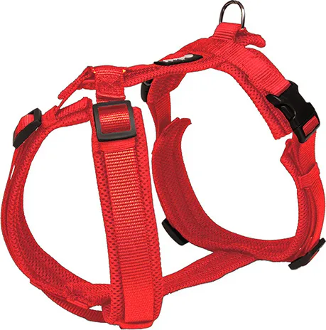 Petlando Mesh Y-Comfort-Geschirr M Hundegeschirr rot
