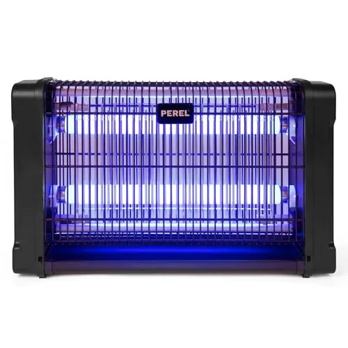 Perel Insektenvernichter 2800 V - Effektive Schädlingsbekämpfung für Innenräume bis 80 m², leise und ohne chemische Stoffe - ideal für entspannte Abende ohne Insekten.