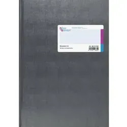 Monatsbuch mit Deckenband A4 - 96 Blatt, 31 Spalten, fadenheftung und praktische Seitenzahlen für optimale Organisation