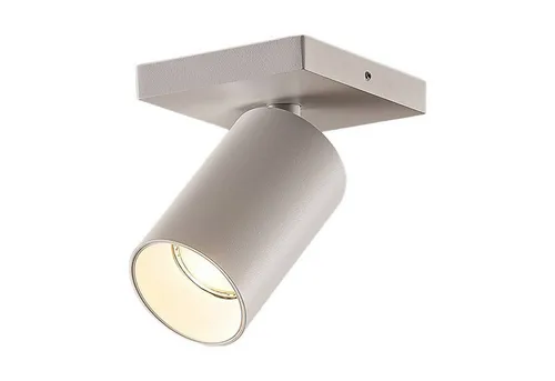 Arcchio Deckenstrahler Brinja, 1 x 10 W LED - Moderne und schlichte Strahler für flexibles Lichtdesign, mit dreh- und schwenkbarem zylindrischen Leuchtkopf.