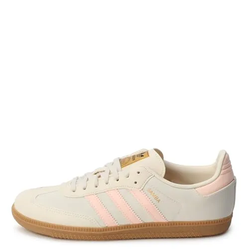 Adidas Samba OG JH7598 Sneaker für Jungen, Beige Rosa, 38 2/3 EU - Der Adidas Samba OG Sneaker vereint klassischen Stil mit modernem Komfort. Ideal für den Alltag, bietet er eine reguläre Passform und eine strapazierfähige Gummisohle für optimale Langlebigkeit.