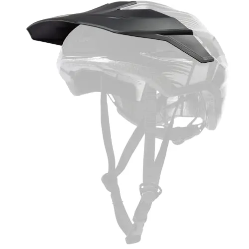 O'NEAL | Mountainbike-Ersatzteile | MTB Motocross | Ersatzschirm für den MATRIX Helmet SPLIT V.23 | Spare VISOR MATRIX Helmet SPLIT V.23 | Schwarz Grau | XS/S/M (54-58 cm)