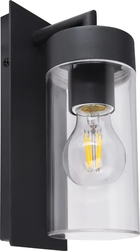 Moderne Außenwandleuchte anthrazit mit E27 Fassung von Globo Lighting