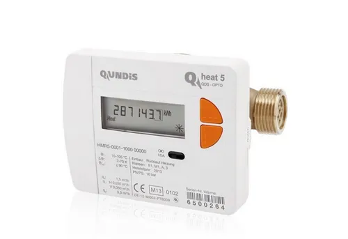ZAEHLER.de Energiekostenmessgerät Wärmemengenzähler Qundis Qheat 5.5 Opto Wärmezähler Qp 0,6 1,5 & 2,5, z.B. für Austausch Engelmann Sensostar, Sensus Pollucom E, UltraLite