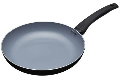 MasterClass Pfanne 26 cm - Induktionsgeeignet & Umweltfreundlich - Hochwertige 26 cm Bratpfanne mit keramischer Antihaftbeschichtung für gesundes Kochen mit weniger Öl. Ideal für alle Herdarten, einschließlich Induktion, und umweltfreundlich ohne Chemikalien.