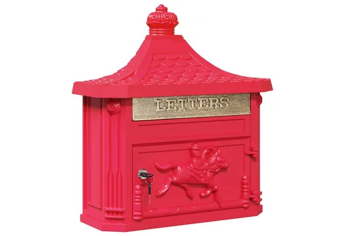 Briefkästen Rot von vidaXL