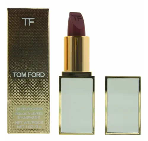 Tom Ford Sheer Cream Lipstick 01 Purple Noon - Lippenstifte - Leichte, cremige Textur mit buildable Farbe und natürlichem Glanz für ein frisches, elegantes Finish. Ideal für subtilen Farbauftrag oder intensivere Looks.